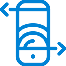 Cloud based solution icon