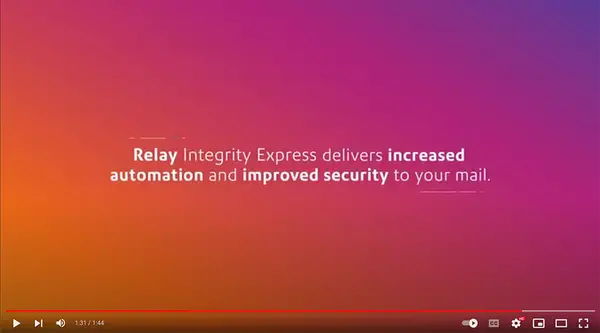 Relay® Integrity Express adds intelligence to your folder inserter system to: